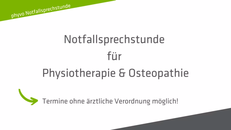 phyvo Notfallsprechstunde