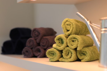 Gerollte Seiftücher Gerollte Seiftücher