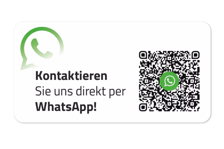 Kontaktieren Sie uns direkt per WhatsApp